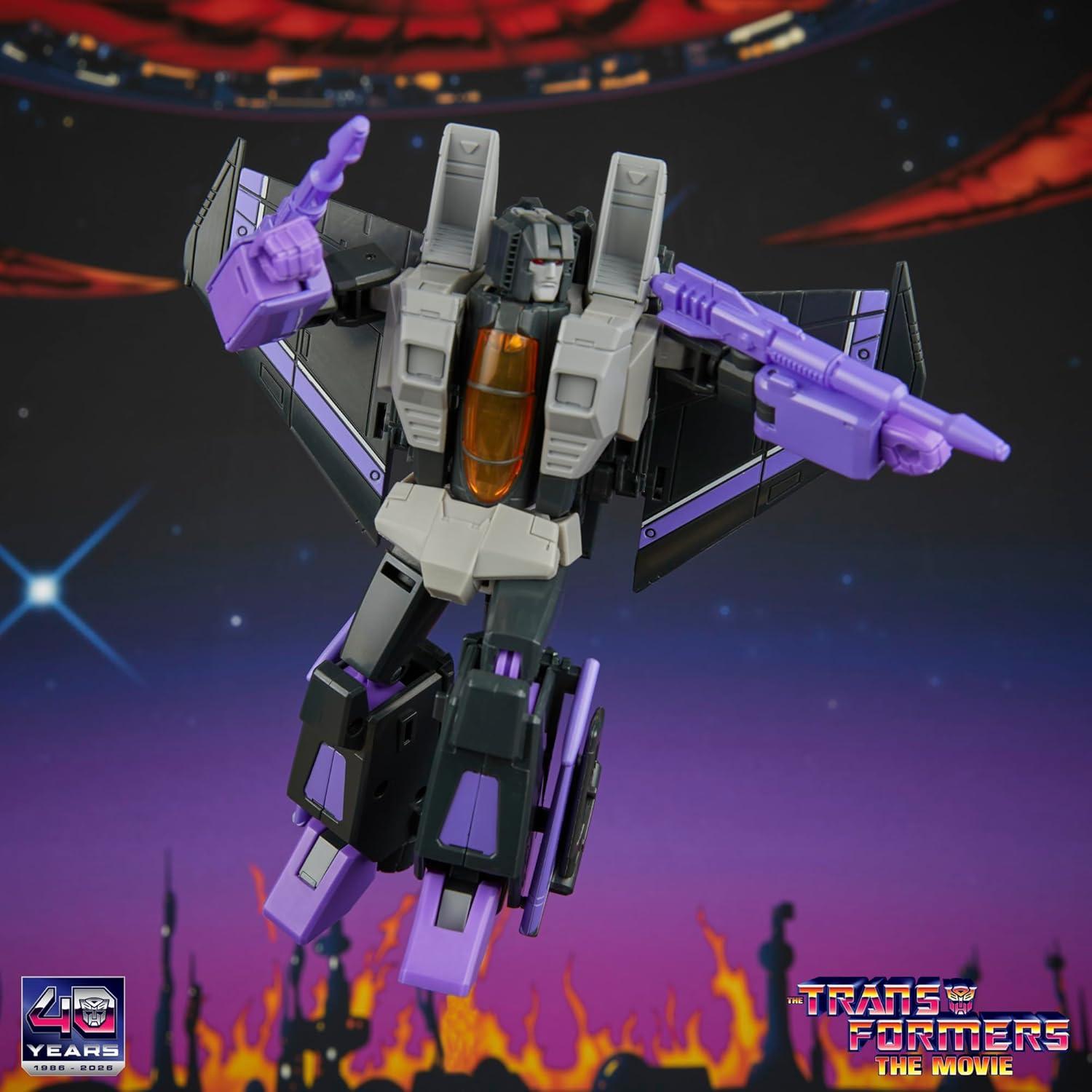 image:imageTransformers Studio Series The The Movie Skywarp Voyager Class 65Inch Converting Action Figure Robot Toys for Ages 8