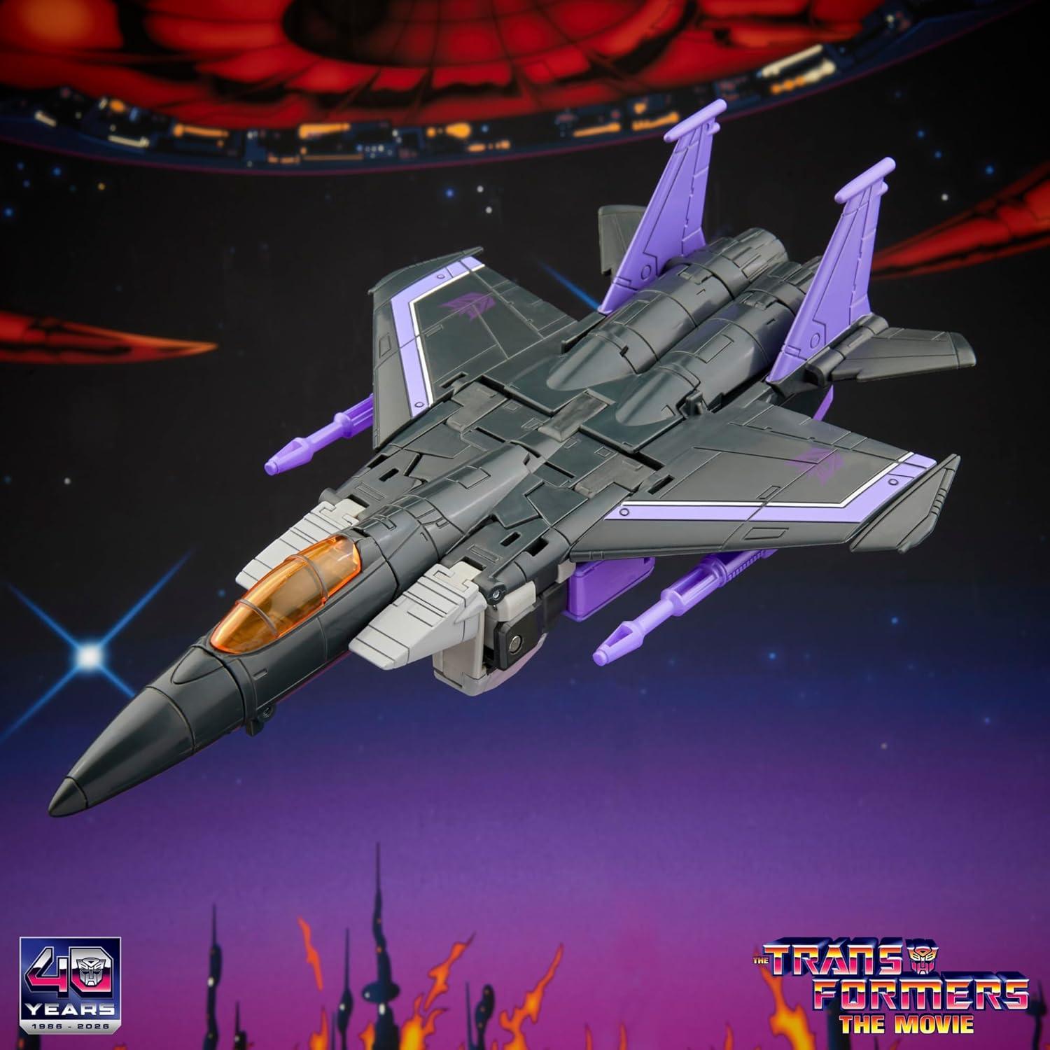 image:imageTransformers Studio Series The The Movie Skywarp Voyager Class 65Inch Converting Action Figure Robot Toys for Ages 8