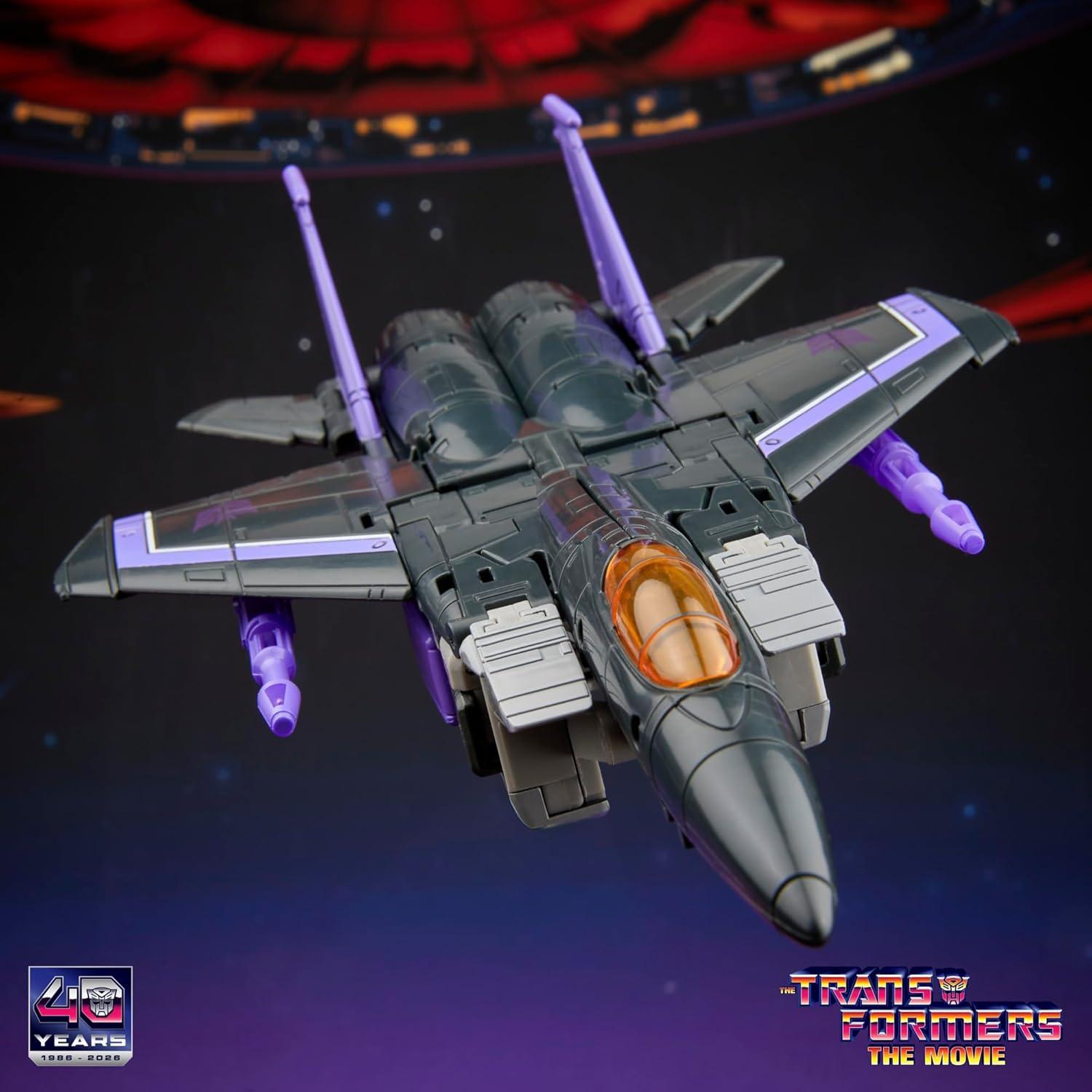 image:imageTransformers Studio Series The The Movie Skywarp Voyager Class 65Inch Converting Action Figure Robot Toys for Ages 8