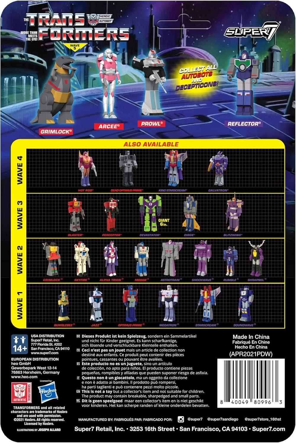 image:imageSuper7 Transformers Grimlock Dino 375 Transformers Action Figure Classic Cartoon Collectibles and Retro ToysGrimlock Dino