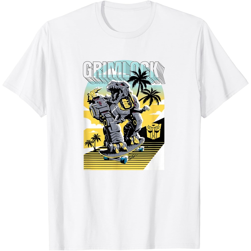image:imageTransformers Grimlock Skating Portrait TShirtWhite