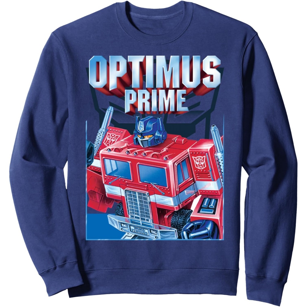 image:imageTransformers Optimus Prime Portrait SweatshirtNavy Blue