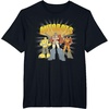 Transformers Autobots Trio Retro Cartoon Group Shot T-Shirt(Black)