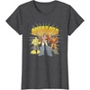 Transformers Autobots Trio Retro Cartoon Group Shot T-Shirt(Dark Heather Grey)