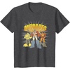 Transformers Autobots Trio Retro Cartoon Group Shot T-Shirt(Dark Heather Grey)