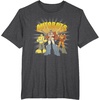 Transformers Autobots Trio Retro Cartoon Group Shot T-Shirt(Dark Heather Grey)
