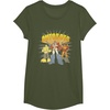 Transformers Autobots Trio Retro Cartoon Group Shot T-Shirt(Olive Green)