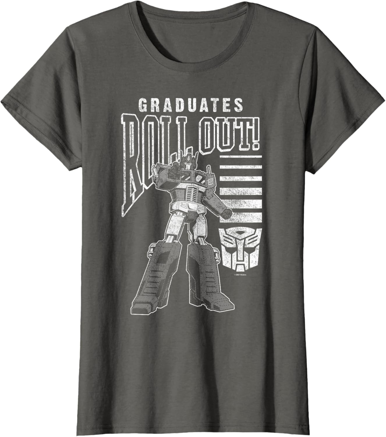 image:imageTransformers Graduates Roll Out TShirtAsphalt Grey