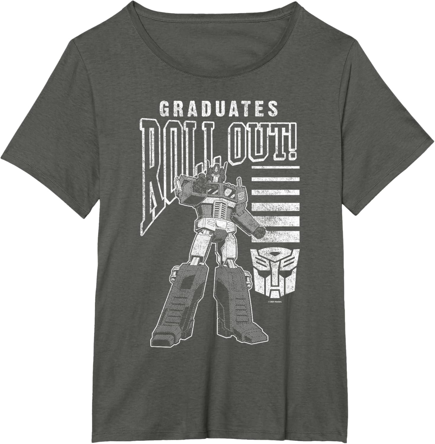 image:imageTransformers Graduates Roll Out TShirtAsphalt Grey