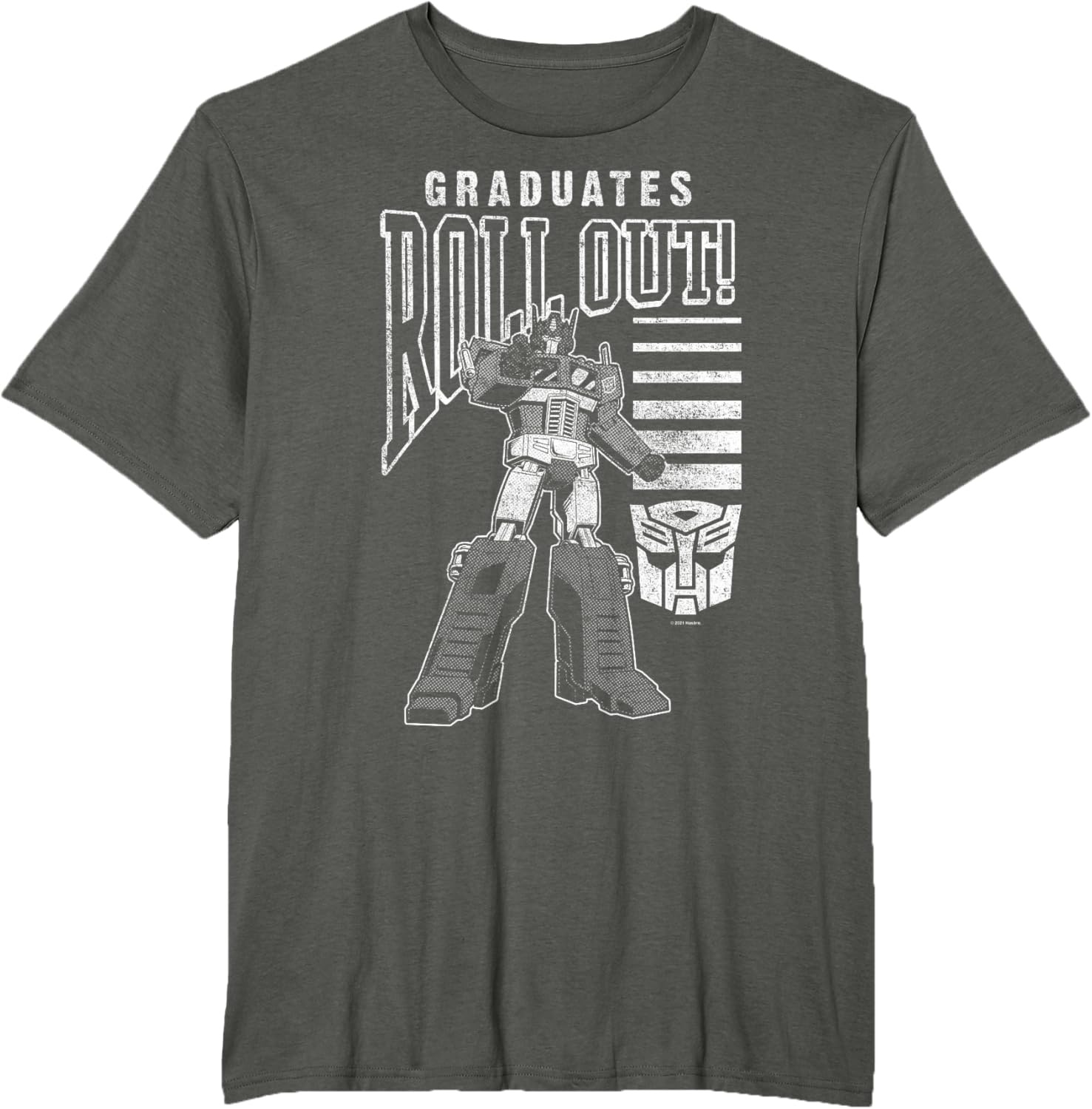 image:imageTransformers Graduates Roll Out TShirtAsphalt Grey