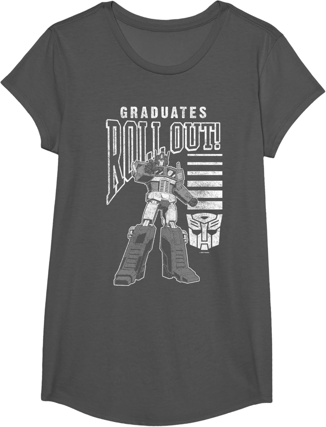 image:imageTransformers Graduates Roll Out TShirtAsphalt Grey