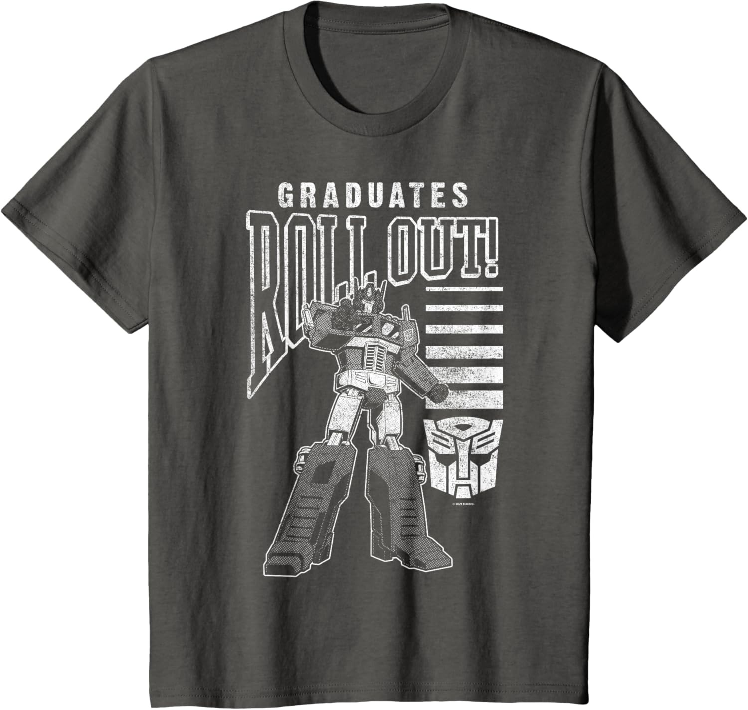 image:imageTransformers Graduates Roll Out TShirtAsphalt Grey
