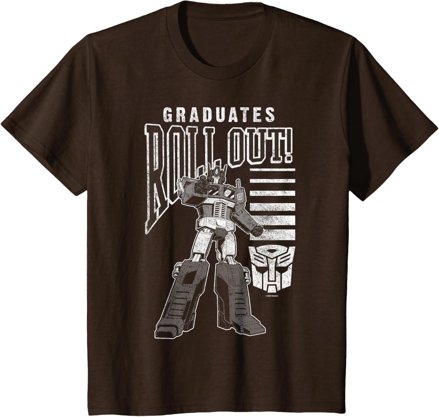 image:imageTransformers Graduates Roll Out TShirtBrown