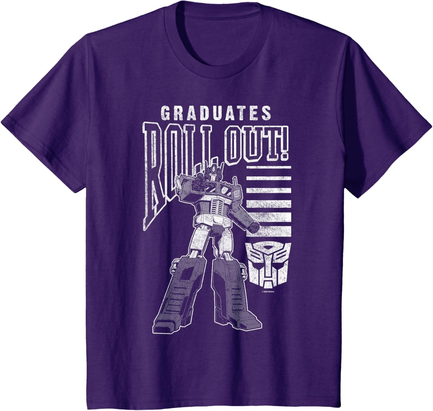 image:imageTransformers Graduates Roll Out TShirtPurple