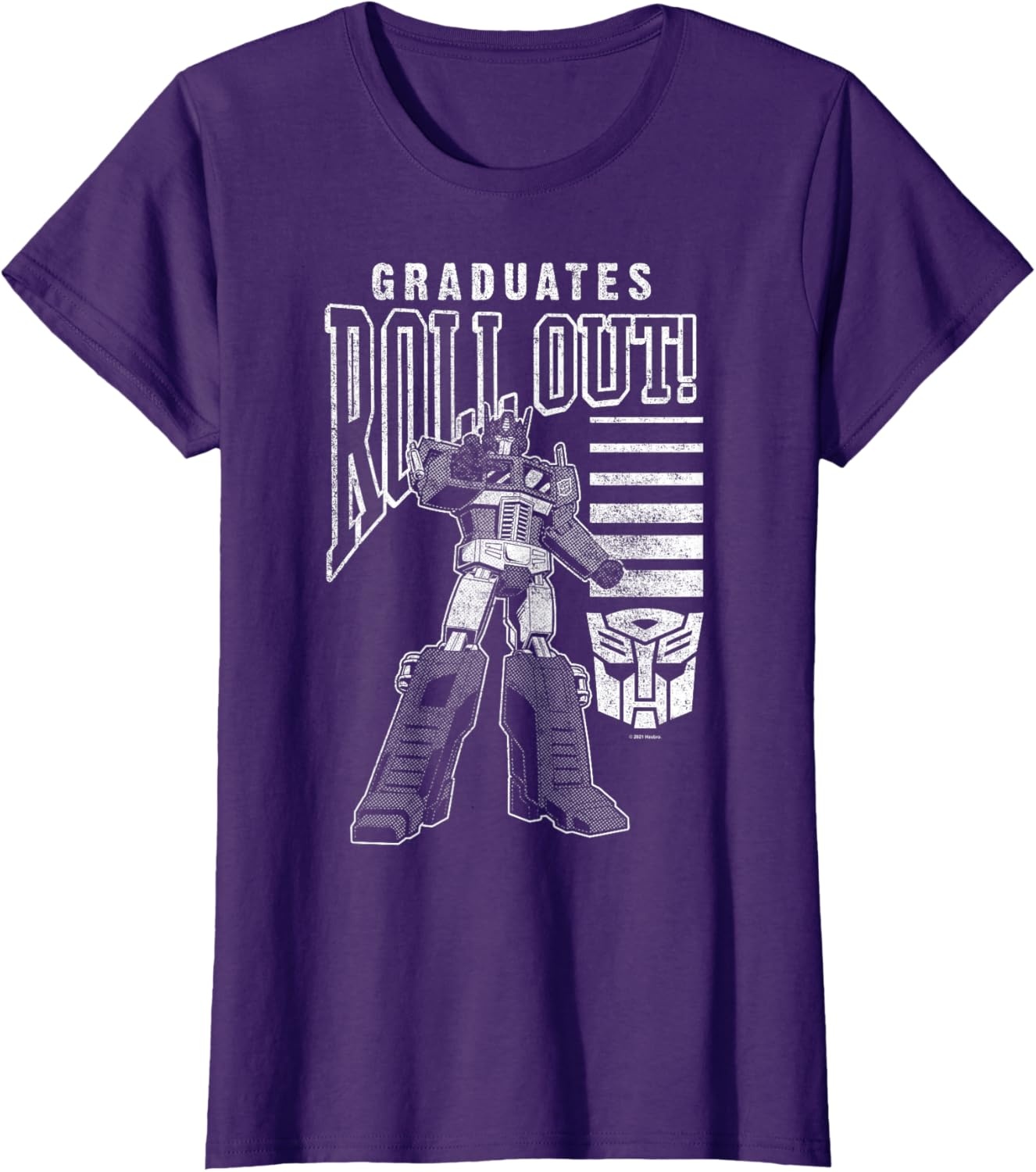 image:imageTransformers Graduates Roll Out TShirtPurple