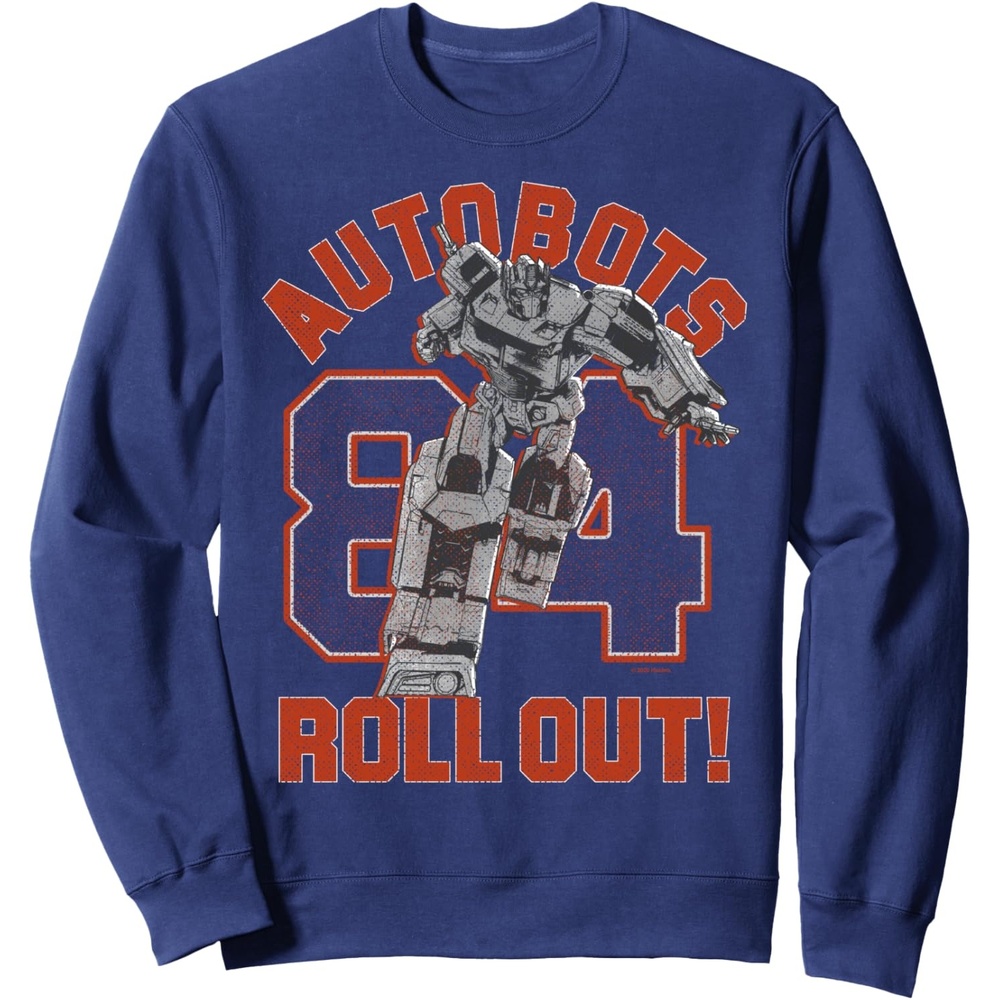 image:imageTransformers Autobots Roll Out 84 Vintage Collegiate SweatshirtNavy Blue