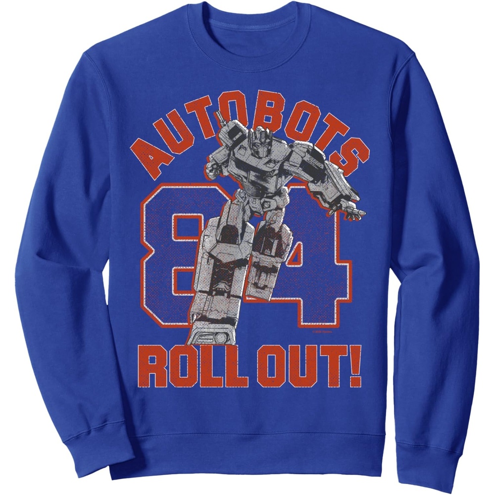 image:imageTransformers Autobots Roll Out 84 Vintage Collegiate SweatshirtRoyal Blue