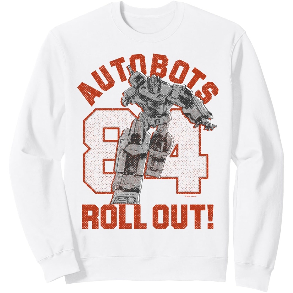image:imageTransformers Autobots Roll Out 84 Vintage Collegiate SweatshirtWhite