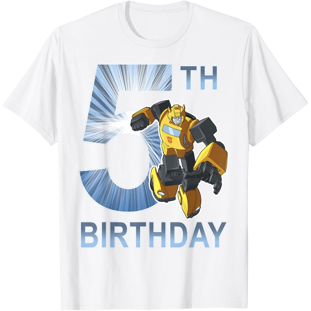 image:imageTransformers Bumblebee 5th Birthday Vintage TShirt SmallWhite