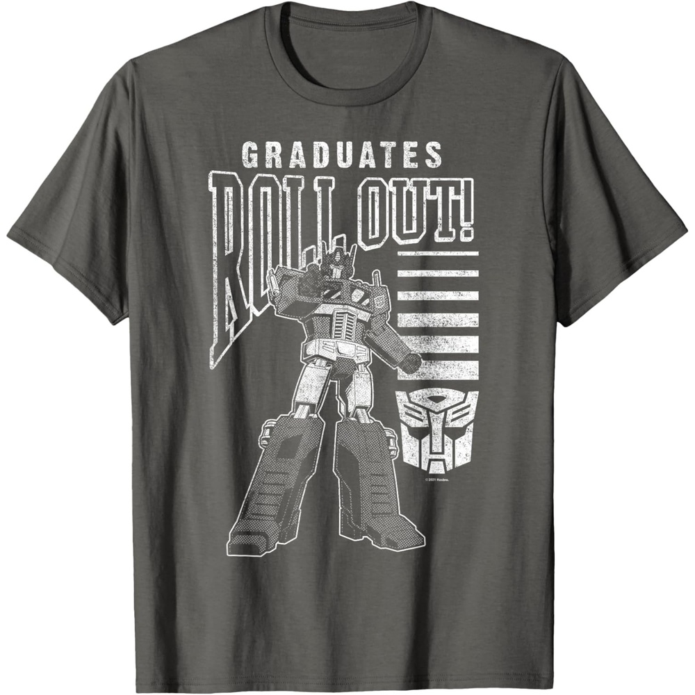image:imageTransformers Graduates Roll Out TShirtAsphalt Grey