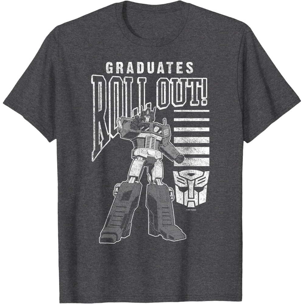 image:imageTransformers Graduates Roll Out TShirtDark Heather Grey