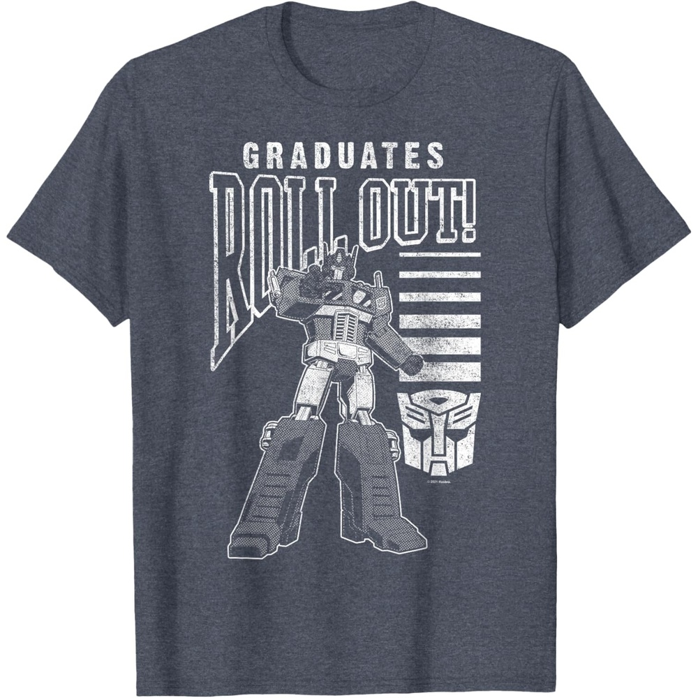 image:imageTransformers Graduates Roll Out TShirtHeather Blue