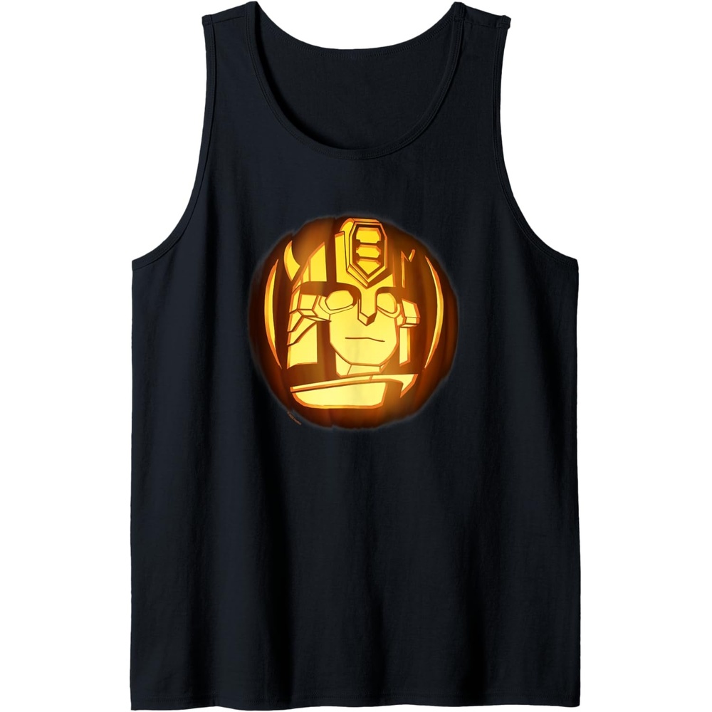 image:imageTransformers Halloween Bumblebee Pumpkin Tank TopBlack